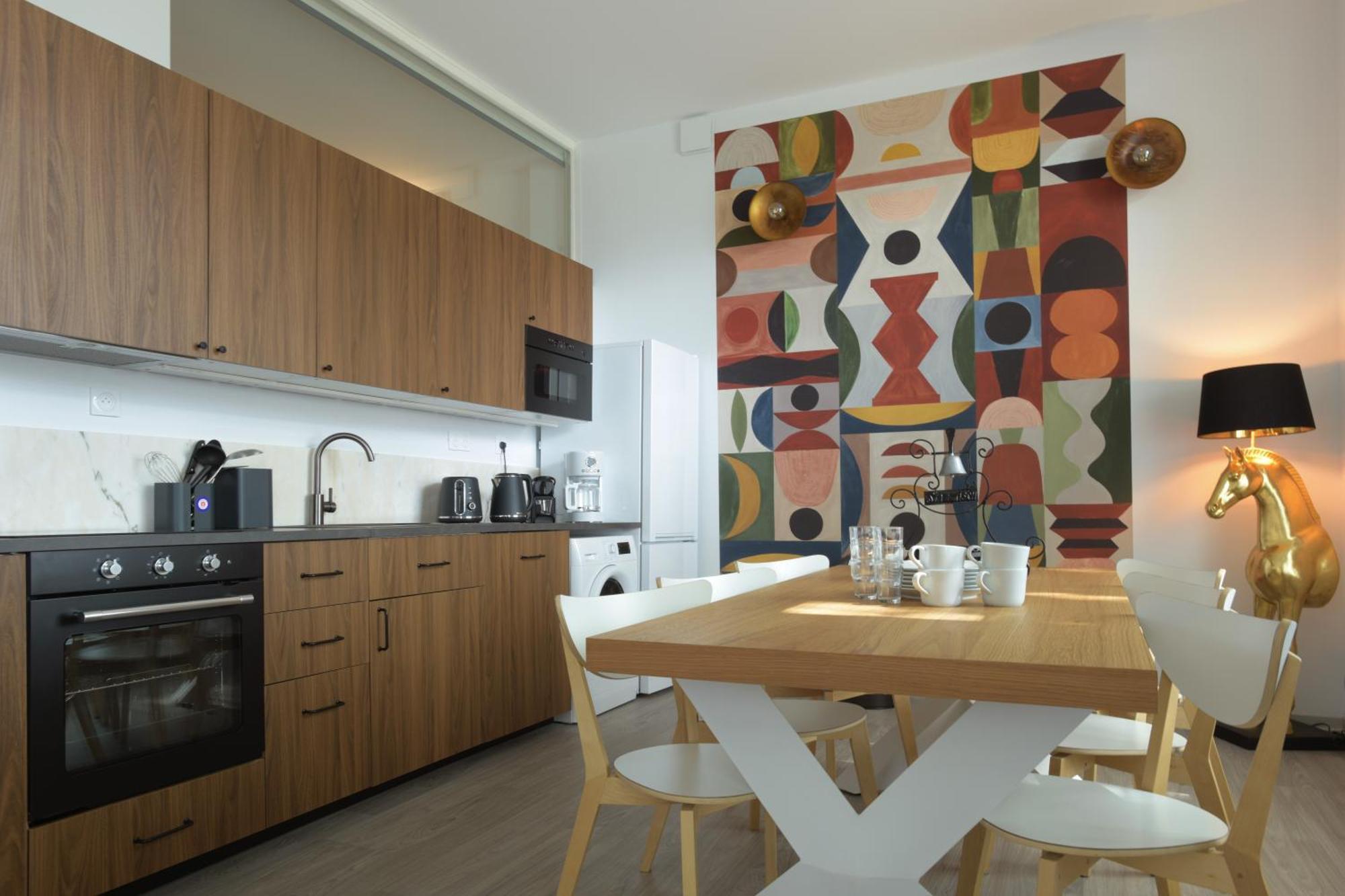 Au Cheval Blanc - Appartement Familial 6P Parking Prive Proche Colmar Centre Exterior photo
